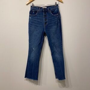 Abercrombie & Fitch The Kick Flare Ultra High Rise Jeans